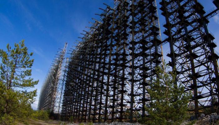Чернобыльская радиолокационная станция.