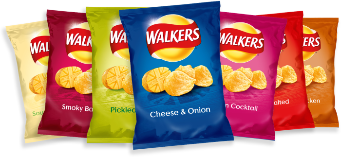 В Великобритании чипсы Lay’s выпускаются как Walkers. /Фото: pngkey.com