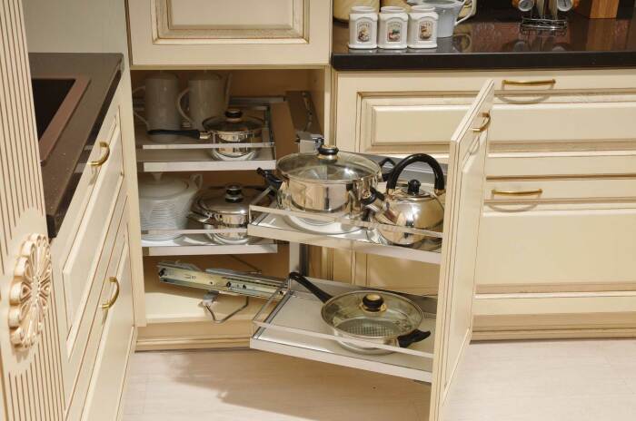 Удобное и практичное решение для кухни любого размера. /Фото: interstyle.in.ua