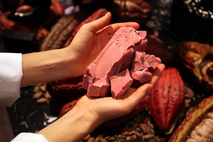 Рубиновый шоколад неординарный и достаточно дорогой десерт. /Фото: dinarakasko.com