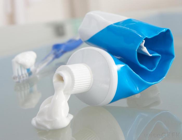 Зубная паста — отличное средство для лечения герпеса. /Фото: images.wisegeek.com