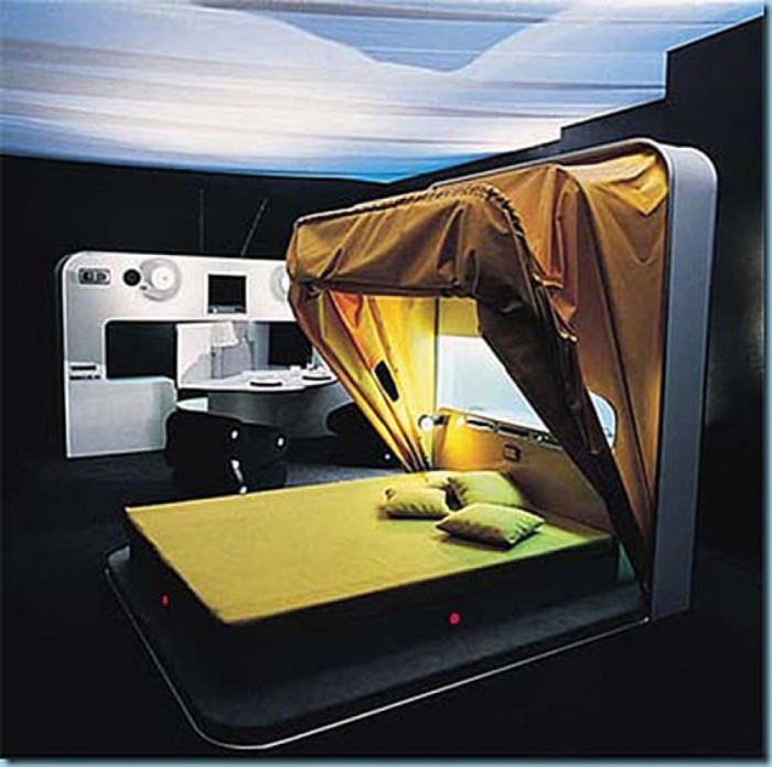 Интересная задумка для кровати. /Фото: lh3.googleusercontent.com
