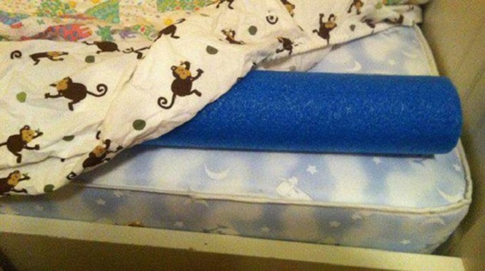 С аквапалками можно не переживать, что ребенок скатится с кровати. /Фото: static.comment-economiser.fr
