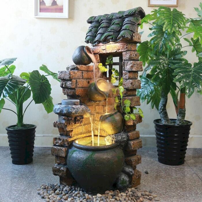 Проект: как сделать фонтан в саду