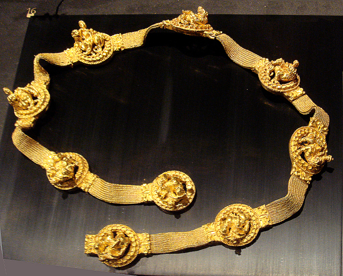Бактрианский Золотой Пояс. /Фото: upload.wikimedia.org