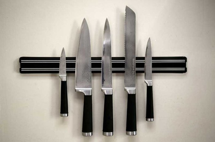 Наиболее подходящий способ хранения ножей. /Фото: images-na.ssl-images-amazon.com