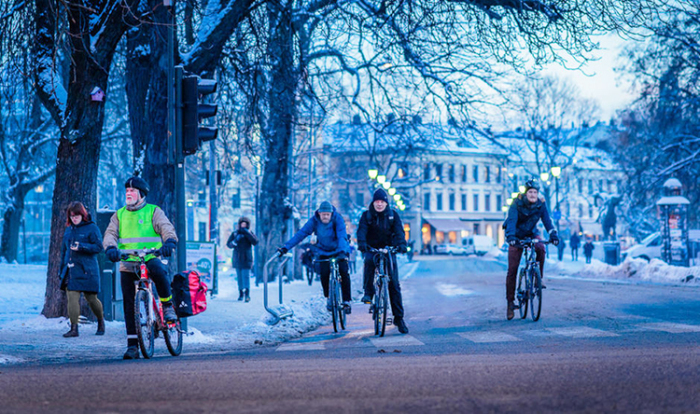Власти Осло мотивируют горожан пересаживаться на велосипеды. /Фото: i2.wp.com