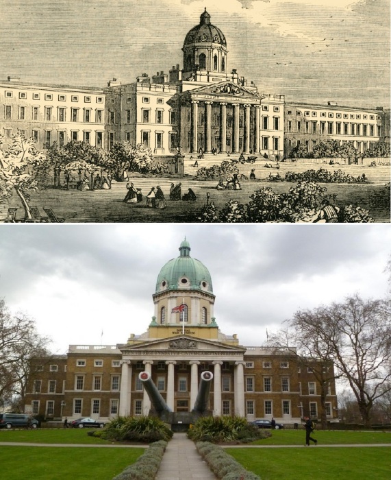 Одно из зданий психиатрической больницы превратили в Имперский военный музей (Лондон, Великобритания).