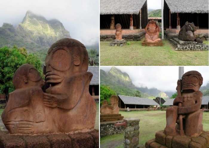 Уфологи уверены, что каменные статуи острова – это не фантазии скульпторов, встреча с гостями из других планете вдохновила на создание подобных образов (Нуку-Хива, Французская Полинезия).