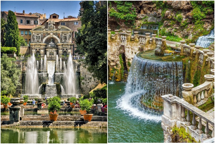 Вилла д’Эсте: потрясающий прообраз садов Версаля и Петергофа (Тиволи, Италия).