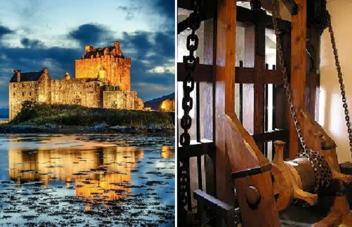 В былые времена в островной замок могли попасть только по воде (Eilean Donnain, Шотландия).