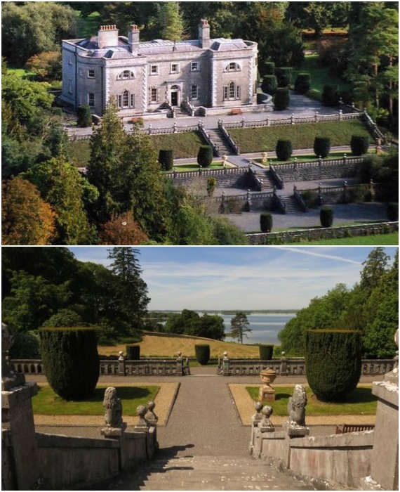 Мини-дворец стал последним пристанищем «злого графа», который здесь встретил последний миг своей жизни (Belvedere House, Ирландия).