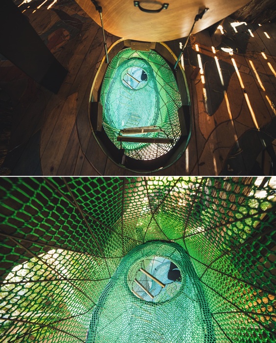 «Потайной» вход в сетчатый коридор Redwood Ripple. «Потайной» вход в сетчатый коридор Redwood Ripple.