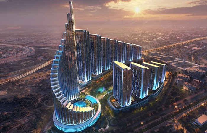 Концепт ультрасовременного комплекса Mercedes Benz Places. | Фото: gulfnews.com. Концепт ультрасовременного комплекса Mercedes Benz Places. | Фото: gulfnews.com.