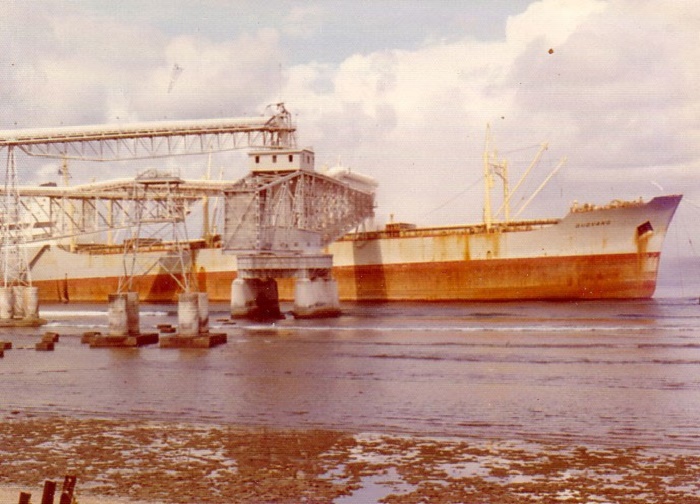 Государство в погоне за быстрой наживой даже не удосужилось построить порт, отгрузку агрономической руды вели прямо у побережья (о. Науру). | Фото: wukong.toutiao.com.