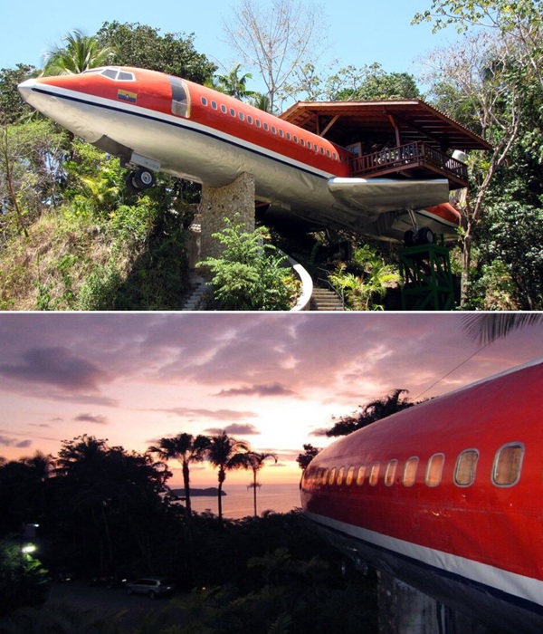 Boeing 727 превратили в роскошный отель (Кепос, Коста-Рика). Boeing 727 превратили в роскошный отель (Кепос, Коста-Рика).