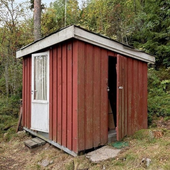 Живописный участок с обветшалым сараем вдохновил на строительство ретрита (Норвегия). Живописный участок с обветшалым сараем вдохновил на строительство ретрита (Норвегия).