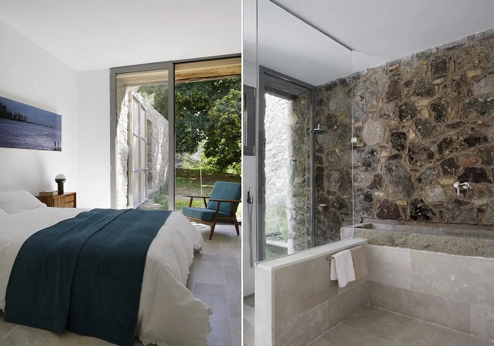В загородном доме все спальни оборудованы ванными комнатами (Испания).