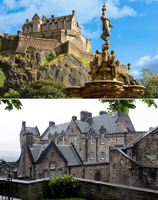 Эдинбургский замок, многие века служил королевской резиденцией, военной крепостью и не раз оказывался в эпицентре трагических событий (Шотландия). 