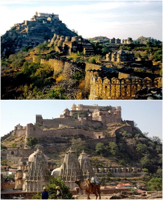 Форт сыграл главную роль в становлении региона (Kumbhalgarh Fort, штат Раджастхан).