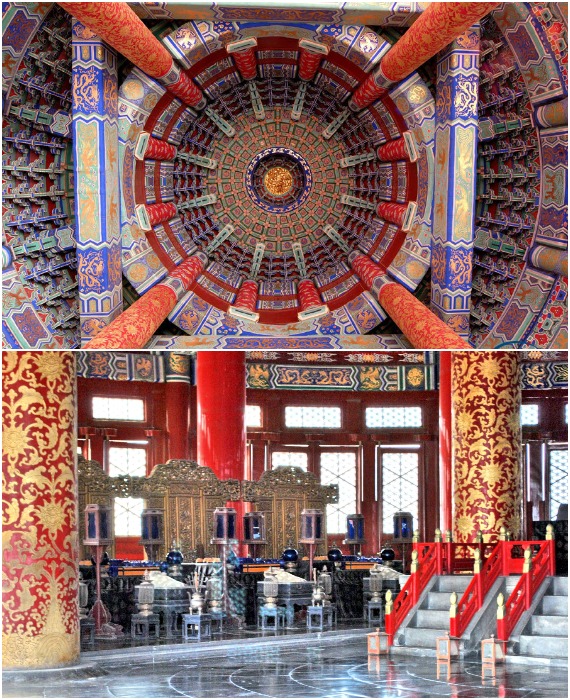 После военно-революционных разрушений храмы вернули свою красоту и величие (Temple of Heaven, Пекин). 