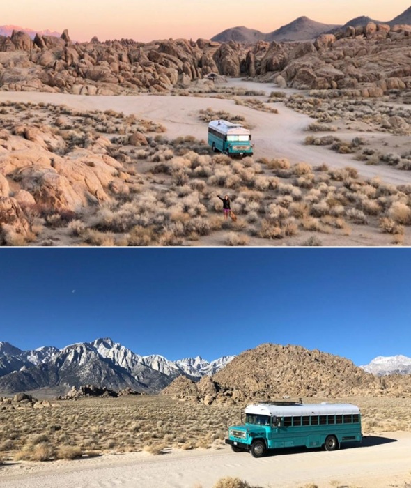 Пара энтузиастов не один год живет в переоборудованном автобусе. Пара энтузиастов не один год живет в переоборудованном автобусе.