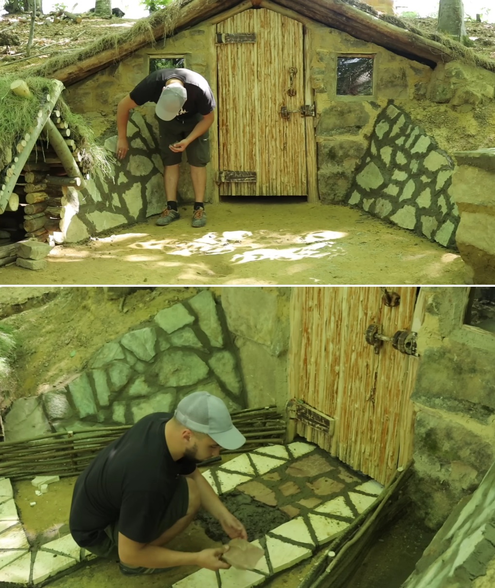 Оригинальное оформление придомовой территории. Оригинальное оформление придомовой территории.