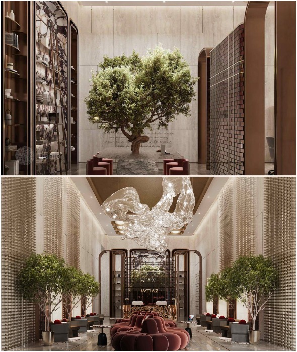 Роскошная зелень внутри помещений. Роскошная зелень внутри помещений.