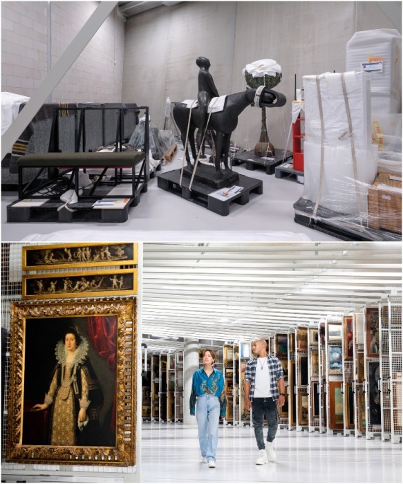 Посетители будут иметь доступ во все помещения музея Depot Boijmans Van Beuningen (Роттердам, Нидерланды).