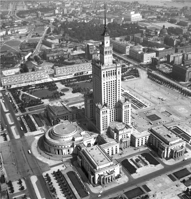 Вид сверху (фото 1960 г.). | Фото: civitas.edu.pl.
