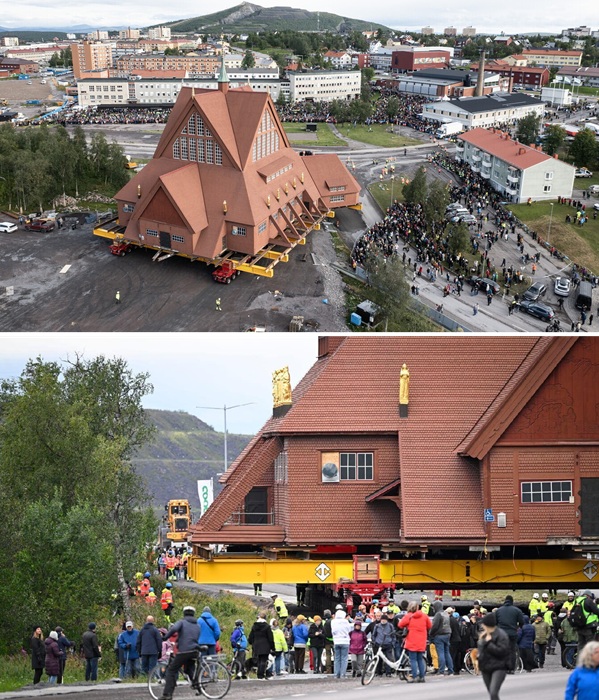 Переезд церкви стал событием мирового масштаба. Переезд церкви стал событием мирового масштаба.