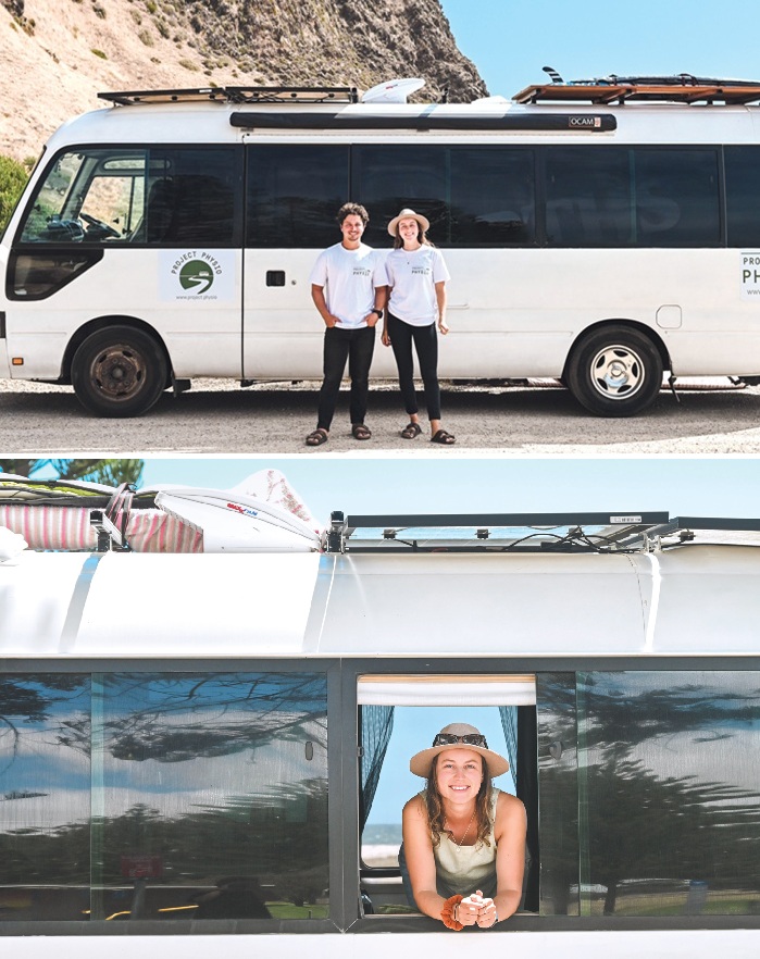 Паре понадобился год, чтобы превратить старый автобус в дом на колесах. Паре понадобился год, чтобы превратить старый автобус в дом на колесах.