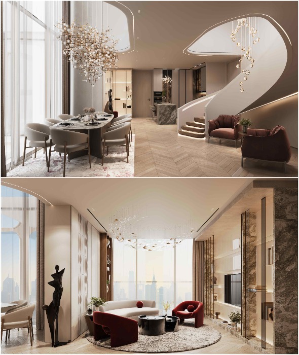 Интерьер таунхауса. Интерьер таунхауса.