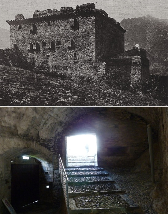 Почти 200 лет замок был в запустении (Il Castello di Verres, Италия).