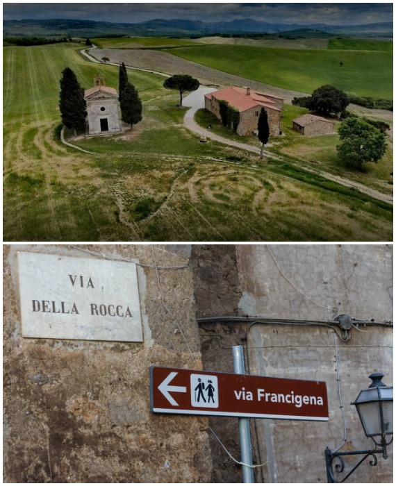 Исторический маршрут Via Francigena позволит познакомиться с историй и архитектурой многих европейских городов и природными достопримечательностями.