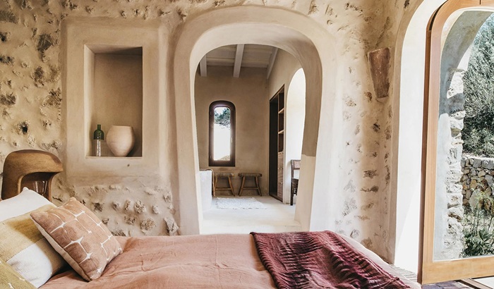 Из каждой спальни есть прямой выход во внутренний двор (San José Villa).