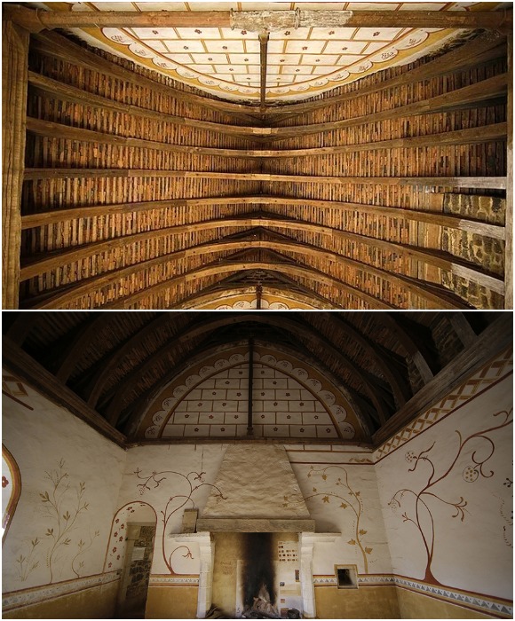 Отделочные работы более кропотливые и требуют особого мастерства (Guedelon Castle, Франция).