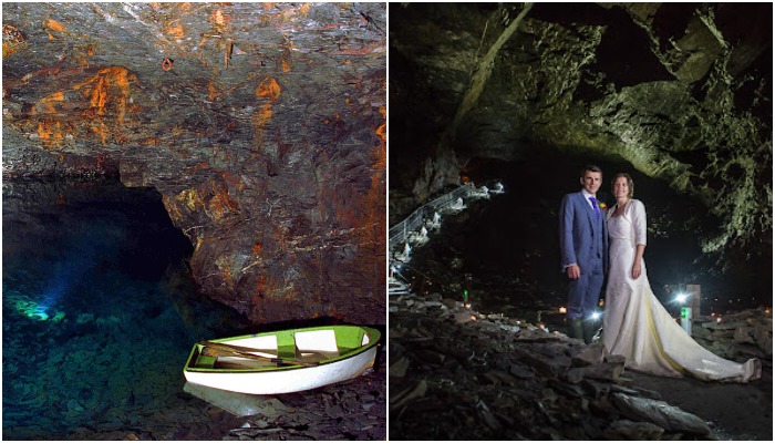 Carnglaze Caverns – самое популярное место в графстве Корнуолл (Великобритания).