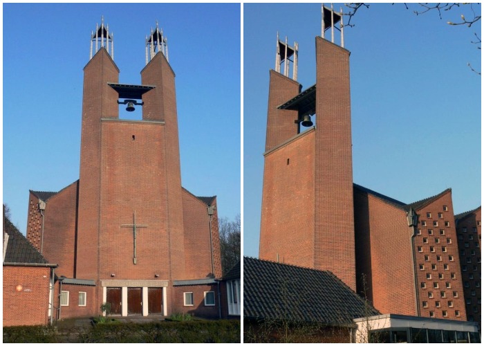 Церковь De Kruiskerk te Amstelveen – яркий пример раннего послевоенного строительства, в котором отражены архитектурные новации, история и культура города.