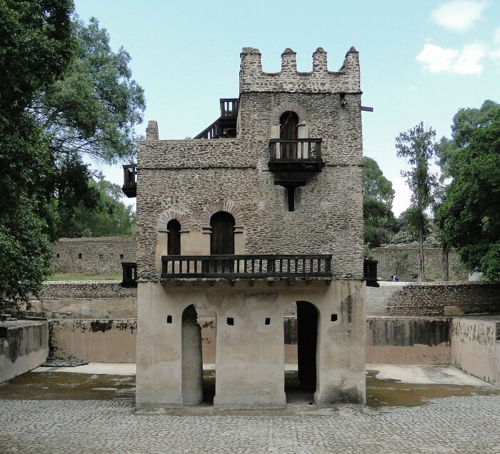 Купальный дворец, построенный для водных развлечений императора Фасилидеса (Fasil Ghebbi, Эфиопия). | Фото: wikiwand.com.