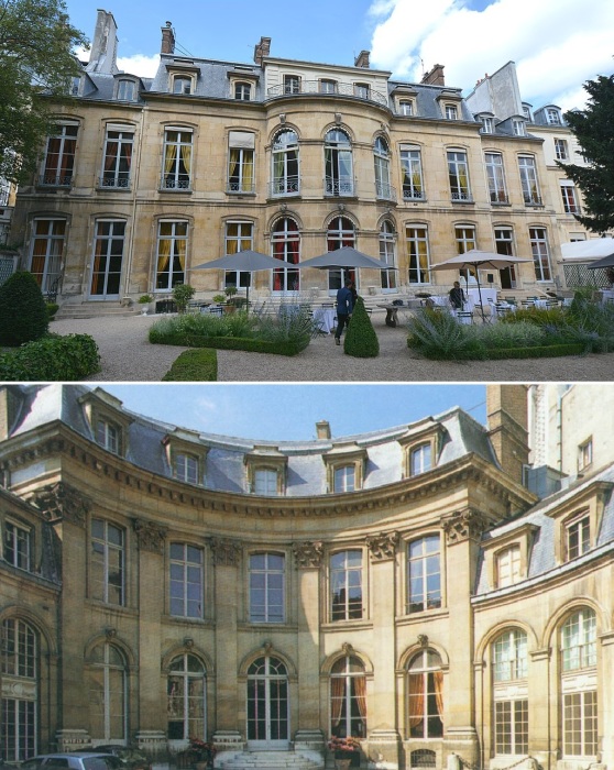Отель Amelot de Gournay – впечатляющий образец французского рококо.