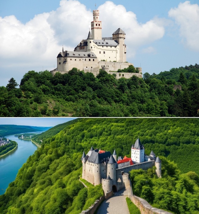 Сейчас в прекрасно сохранившийся замок можно попасть только с организованной экскурсией, поскольку в нем располагается штаб-квартира Немецкой ассоциации замков (Marksburg Castle, Браубах).
