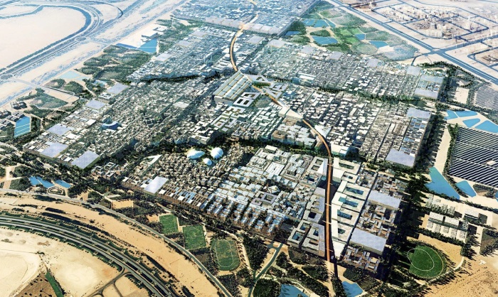 Масдар-Сити - это проект устойчивого городского развития, который был запущен новаторской компанией Masdar (Абу-Даби, ОАЭ). | Фото: thinkgeoenergy.com.