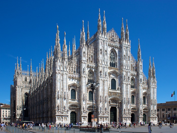 Milan Cathedral – самый эффектный собор, построенный в готическом стиле (Милан, Италия). | Фото: ru.wikipedia.org.