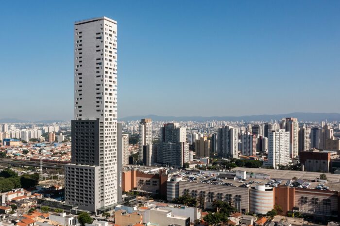 Platina 220 – самый высокий небоскреб в Сан-Паулу (Бразилия). | Фото: spcorporate.com.br.