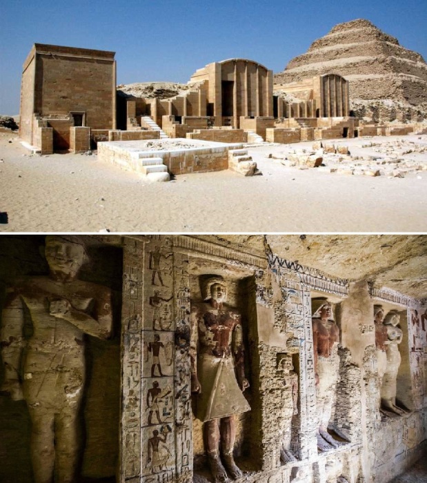 Саккара – некрополь древнего Мемфиса, являющийся активным местом захоронения на протяжении более 3,5 тыс. лет (Египет).