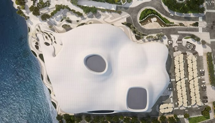 Арт-галерея TeamLab Phenomen Abu Dhabi – один из самых амбициозных проектов, который планируют завершить к 2024 году (концепт). | Фото: decor.design.