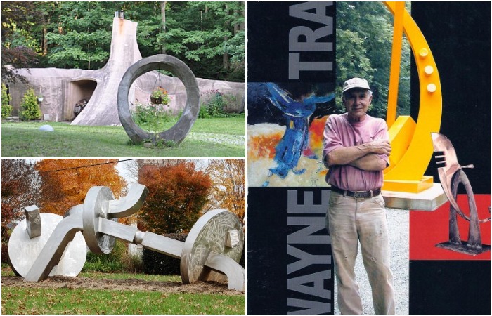 Уэйн Трапп – талантливый американский скульптор, создавший самую большую жилую скульптуру в своей жизни и во всем штате Огайо.
