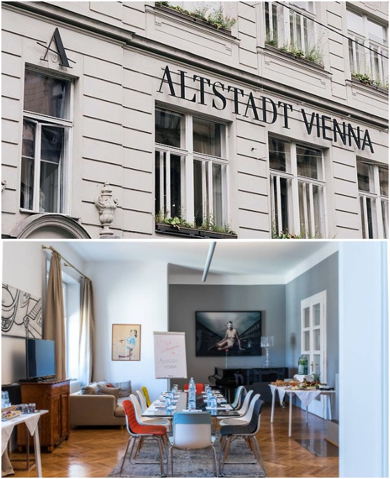 Арт-отель Altstadtt Wien является не только местом отдыха и ночевки посетителей, он стал домом для обширной коллекции современного искусства, собранной Отто Визенталем (Вена, Австрия). 
