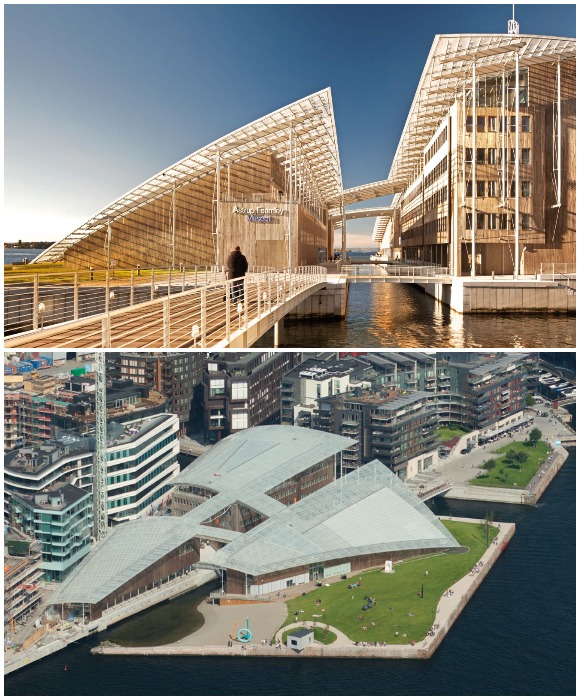 Astrup Fearnley Museum of Modern Art – один из самых выдающихся, с архитектурной точки зрения, музеев мира (Осло, Норвегия).
